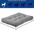 thumbnail image 4 of MidWest Homes for Pets - Cama para mascotas MidWest Quiet Time Deluxe, gris degradado en espiral, 17 x 11 pulgadas, 4 of 5