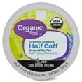 thumbnail image 3 of Great Value Organic Arabica Half Caff Medium Roast Ground Coffee Pods, 12 Ct, 3 of 9