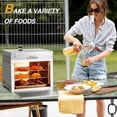 thumbnail image 4 of BIG HORN OUTDOORS 1500°F Infrared Propane Gas Grill, Portable Steak Broiler Salamander BBQ, 4 of 7