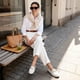 thumbnail image 2 of Mocasines DREAM PAIRS DWUMSP2501 Blancos para Mujer Talla 10, 2 of 9