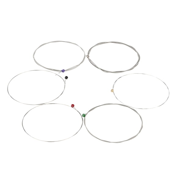 Instrumentos de cuerda RX19 6pcs Guitarra Eléctrica Conjunto de Cuerdas (.001 a .050) Aleación de Niquel Media Tensión Orphee Instrumentos de cuerda