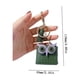 thumbnail image 3 of Tassel Owl Bag Keychain, Owl Keychain, Small Gift, Metal Frame, Cute Design, for Office, Keychain Decor, 3 of 7