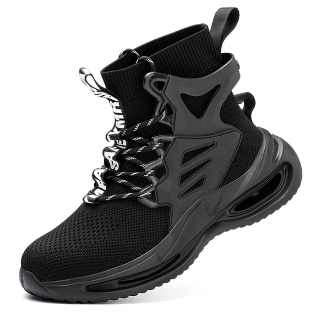 Zapatillas de trabajo para hombre, zapatos de seguridad antipinchazos, botas protectoras antideslizantes