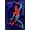 Black Framed Version, variant on Marvel Spider-Man: Geometic Hero - Swing Wall Poster, 14.725" x 22.375" Framed