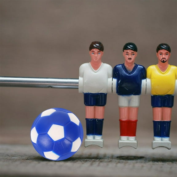 CATIEBYE Replaceable Table Soccer Balls Table Football Balls Blue PVC 5Pack for Fan Gear