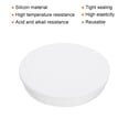 thumbnail image 3 of Uxcell 1Pcs High Temp Silicone Plug T Type Silicon Stopper White 3.43x0.63x0.15", 3 of 7
