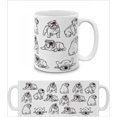 thumbnail image 4 of Animal Ceramic Mug English Bulldog Funny Playful Postures Ceramic Coffee Mug Tea Cup, Poodle Hen Shepherd Frog Shark Dog Ceramic Cup Animal Protection Gifts for Animal Lovers - 11 OZ, 4 of 7