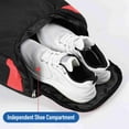thumbnail image 4 of Tennis Bag Badminton Backpack with Shoe Compartment for Women Men to Hold Tennis Racket  Paddles Badminton Racquet Squash Racquet Balls, 4 of 7