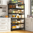 thumbnail image 5 of REIBII 70"H 6 Tier Shelf Metal Shelving Storage Shelves Adjustabl Wire Rack Shelf Units for Kitchen Laundry Pantry Garage Commercial，71"H x 21.65"W x 11.8"D, 5 of 7