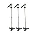 thumbnail image 1 of Mini House Microphone 3pc Mini House Accessories Mini Microphone Model Miniature Microphone Decor Metal Mini House Accessories Mini House Pretend Play Mini Decor for Dorm School Decor Black, 1 of 8