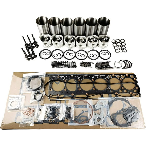 Seapple H06CT H06C-T Engine Overhaul Rebuild Kit Compatible with Hino Engine Hitachi Excavator EX220-3 NEW
