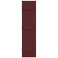 thumbnail image 3 of 14"W x 63"H Mid-America Vinyl, Standard Size Four Board Joined Shutters, w/Installation Shutter-Lok's & Matching Screws, 078 - Wineberry, 3 of 13