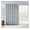 Aqua Polyester, variant on Printed Ikat Blackout Patio Curtain(Only 1 Pc Panel)