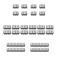 thumbnail image 4 of 24 peines de cable de 6/8/24 pines para cableado de cables de alimentación de PC de 3,0-3,6 mm (blanco), 4 of 6