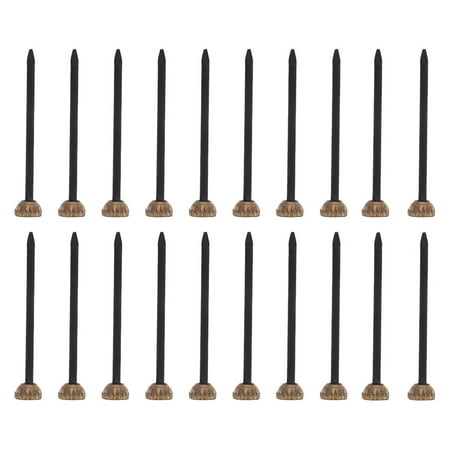 

Voiceine 100pcs Brass Hanger Nail Picture Hanging Nails Picture Frame Hangers Nails