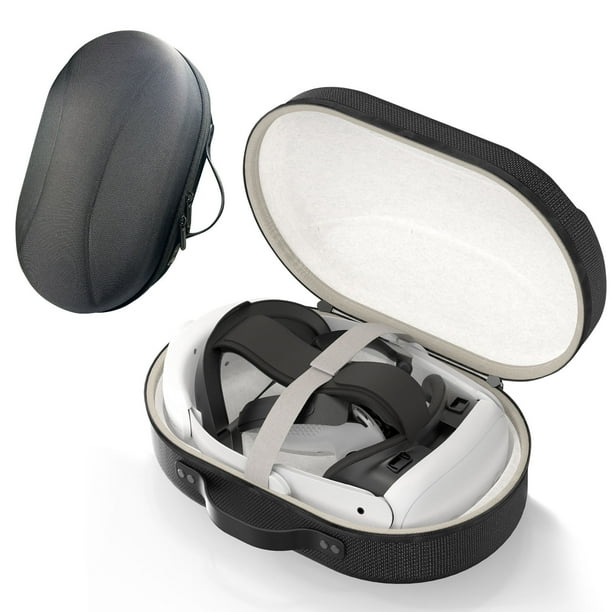 Caja de almacenamiento para Meta Quest 3 Bolsa portátil rígida resistente a la presión EVA Maleta Quest 3 Accesorios VR
