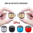thumbnail image 1 of Pairable Mini Bluetooth Speaker Metal Bass Bluetooth Subwoofer Portable Bluetooth Speaker Wireless LoudspeakerGift, 1 of 5