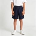 thumbnail image 4 of Zpanxa Boys Athletic Shorts Solid Lightweight Mid-Thigh Length, Running Shorts for Summer Sports, Breathable Fit, 4 of 6