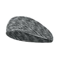 thumbnail image 4 of Fiudx Diadema Deportiva, Transpirable y Absorbente Del Sudor, Material Elástico de Secado Rápido, Diseño Moderno, Ideal para Fitness, Yoga y Running, Cómoda, Ajuste Universal de 54 a 58 Cm, Incluye 1, 4 of 7