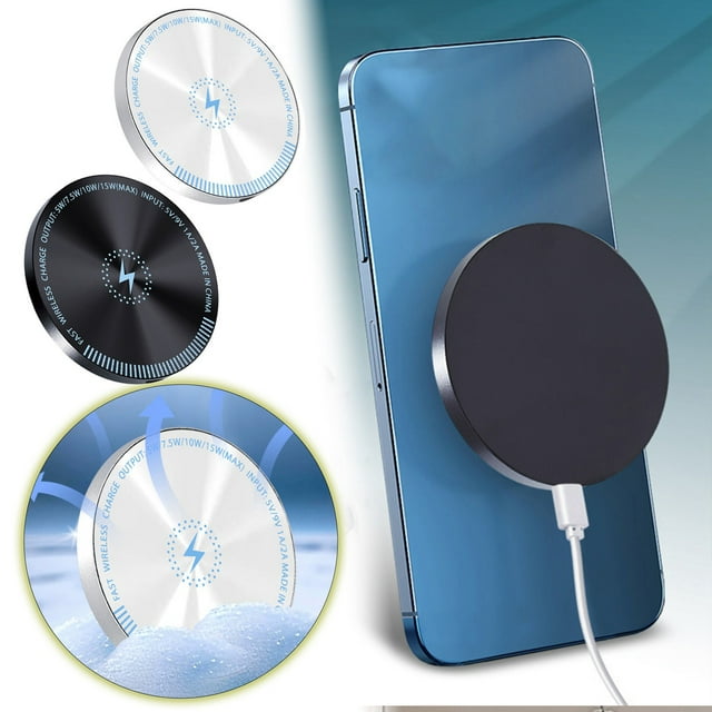 Chargeur de Voiture Sans Fil Rapide 15W et Support de Téléphone Universel pour Appareils Android