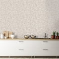 thumbnail image 6 of Tempaper Mosaic Tile Neutral Peel and Stick Wallpaper, 20.5" x 33', 6 of 6