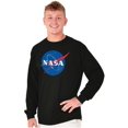 thumbnail image 5 of NASA Meatball Classic USA Space Logo Long Sleeve TShirt Men Women Brisco Brands S, 5 of 6