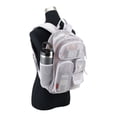 thumbnail image 3 of Eastsport Unisex 16" Pro Cargo Mesh Backpack, Thistle, 3 of 8