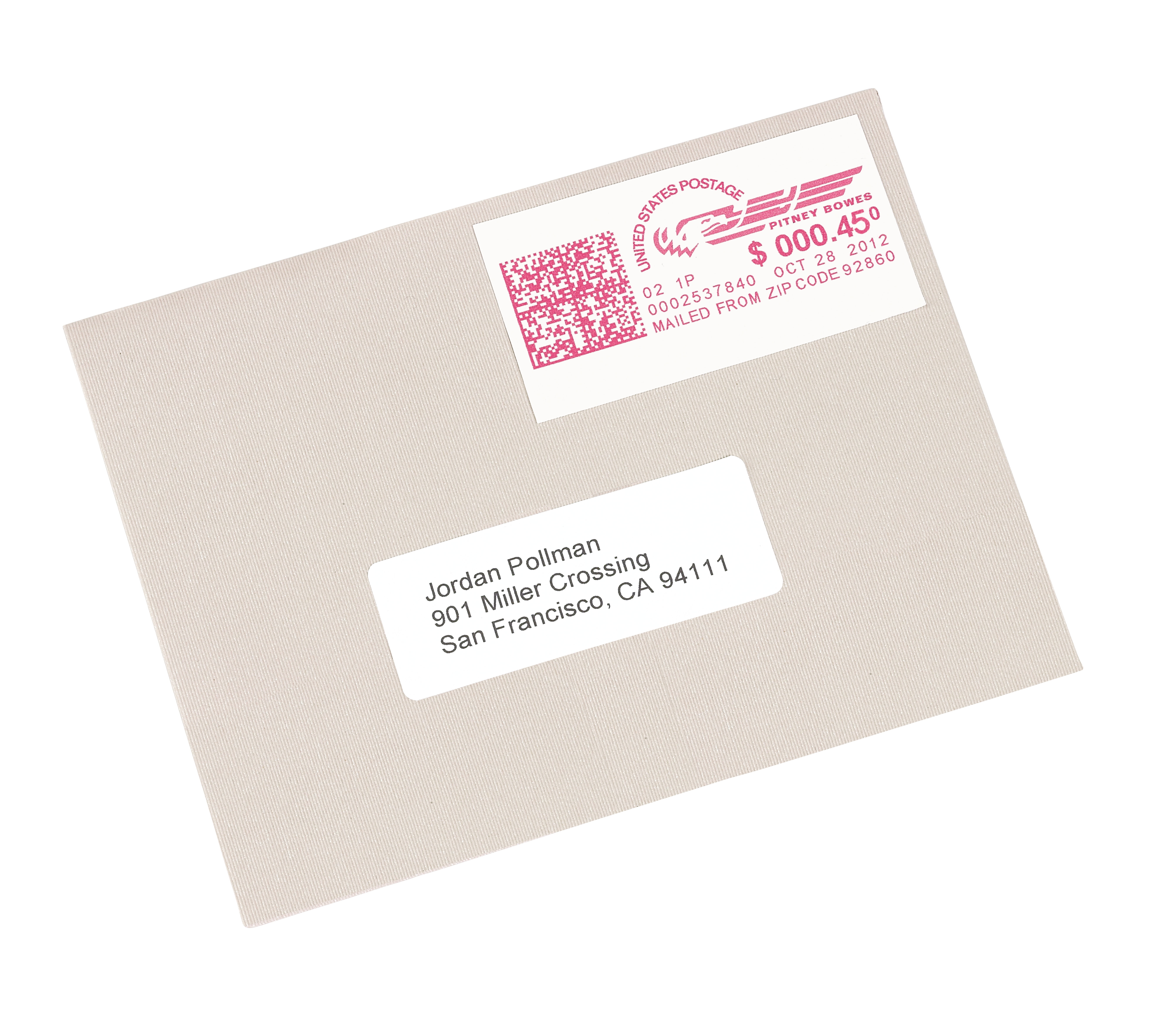 Buy Avery Postage Meter Labels, Permanent Adhesive, 11/2 x 23/4, 160