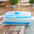 thumbnail image 4 of UDIYO Vacuum Sealed Bag Clothes Transparent Compression Pouch Saving Space Organizer, 4 of 7