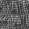 thumbnail image 4 of ZZwxWA Women Y2k Ruffle Shorts Ruched Plaid Shorts Micro Shorts Pajama Bottoms Cute Fairy Lace Edge Pettipants, 4 of 4
