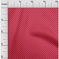 thumbnail image 1 of oneOone Cotton Flex Bright Red Fabric Dots Quilting Supplies Print Sewing Fabric By The Yard 40 Inch Wide, 1 of 4