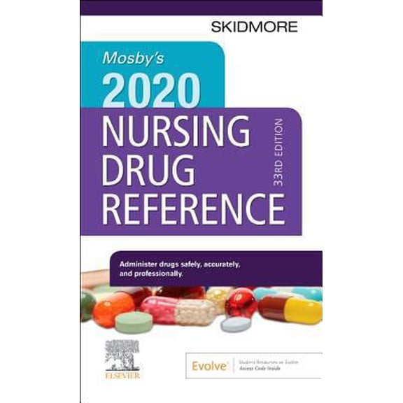 Pre-Owned Mosby's 2020 Nursing Drug Reference (Paperback) 032366136X 9780323661362