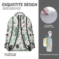 thumbnail image 5 of Cactus Print Laptop Backpack: Durable & Stylish Computer Bag for School, College, Work, and Travel, Perfect Commuting and Campus Companion, Great Gift for Teens and Adults Headed Back, 5 of 6