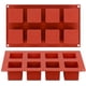 thumbnail image 2 of Molde de silicona cuadrado 3D JOERSH | Molde cuadrado de 2 x 2 x 2 pulgadas para hornear tartas de mousse, moldes de postre para tarta de queso, gelatina, brownie, jabón, vela (8 cavidades) Vhermosa CQ313, 2 of 6