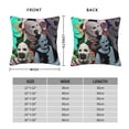 thumbnail image 2 of Terrifier Square Pillow Case Pillow Holder Soft Decorative Pillow Sham Cushion Cases Pillowcase 20"X20", 2 of 7