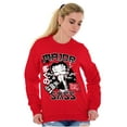 thumbnail image 5 of Kanji Style Betty Boop Major Sass Women Crewneck Sweatshirt Brisco Brands S, 5 of 6