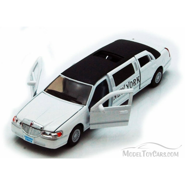 1999 New York Lincoln Town Car Stretch Limousine, White