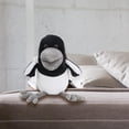 thumbnail image 4 of Maggie Crow Plush Soft Stuffed Crow Bird Doll Educational Plushie for Kids Bedtime，Multicolored, 4 of 7