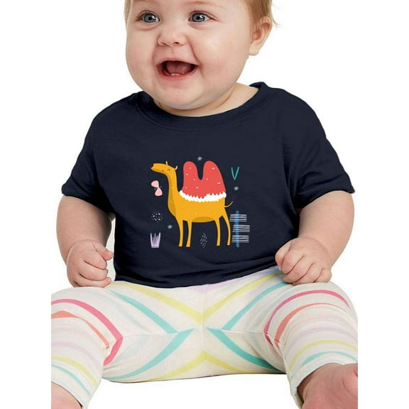 Funny Kiddie Camel Art T-Shirt Infant -Image by Shutterstock,  6 Months
