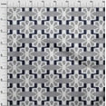 thumbnail image 3 of oneOone Georgette Viscose Fabric Geometric Kasuri Printed Craft Fabric BTY 42 Inch Wide, 3 of 4
