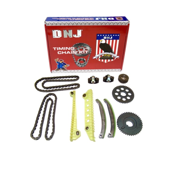 DNJ TK4155B Timing Chain Kit Fits Cars & Trucks 02-11 Ford Lincoln Crown Victoria 4.6L SOHC 16v