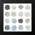 thumbnail image 2 of Grey, Jace 20x20 Black Modern Framed Museum Art Print Titled - Soft Dots, 2 of 5