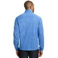 thumbnail image 2 of Port Authority Heather Microfleece Full-Zip Jacket, 2 of 6