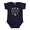 Navy, variant on Baby Onesie Hub Mommy & Daddy’s New Travel Buddy Baby Bodysuit, Cute Baby Gift