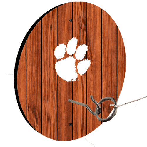 Clemson University Orange Ring Toss Lawn Game