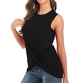 thumbnail image 3 of gakvbuo Summer Tank Top for Womens 2025 Summer Women'S Casual Loose Color Sleeveless Long Version Of The, 3 of 5