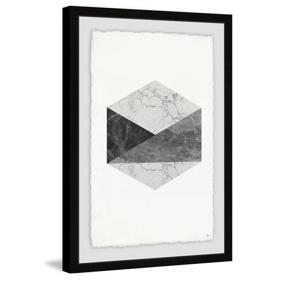 Reflection Mood Framed Painting Print