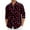 Black, variant on Mens Valentine's Day Shirts Long Sleeve Cotton Button Down Shirts Trendy Collared Blouse Date Day Love Heart Print Plus Size Business Casual Outfits Red M