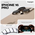 thumbnail image 2 of Carcasa Spigen Tough Armor T (Ai) MagFit para iPhone 16 Pro, Negra Escarchada [Cobertura para Botón de Control de Cámara] [Compatible con MagSafe] [Soporte Integrado], 2 of 8