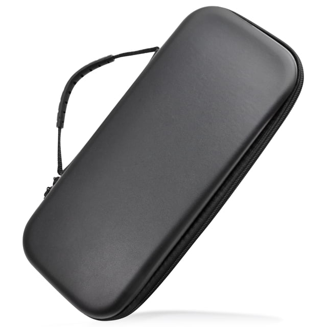 Almacenamiento manual Caja protectora transporte cuero bolsita portátil anti-Caza a prueba choque para accesorios consola ROG Ally